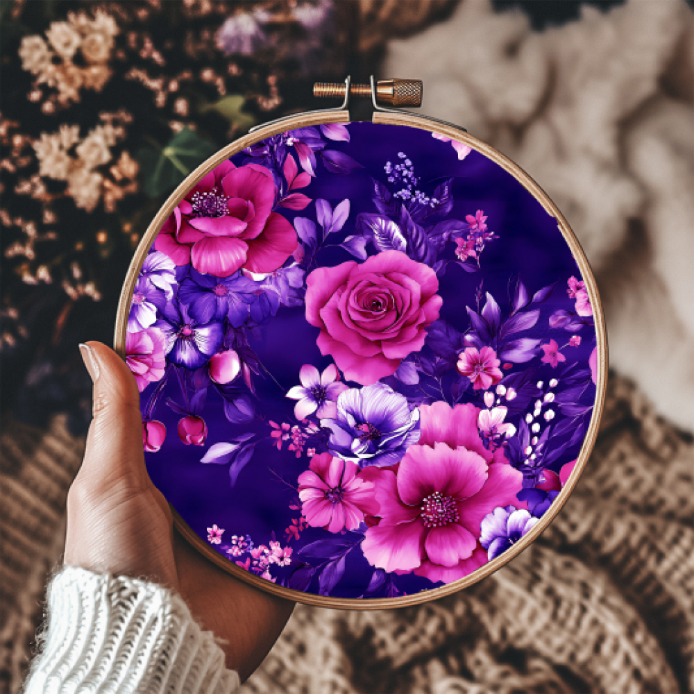 Preview: Frost Whisper  - Eigenproduktion von Graustufen-Stoffe